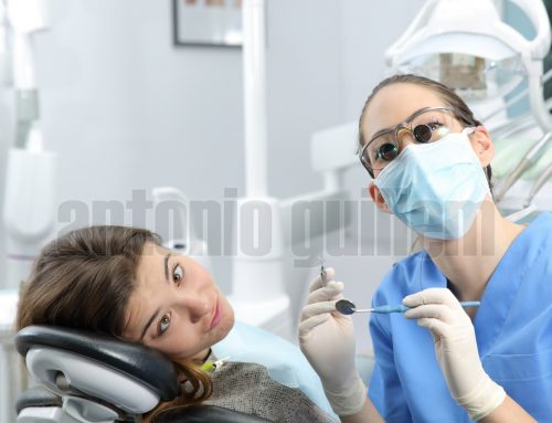 Sesión en el dentista